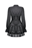 Lolita Dark Gothic Low-Waist Dress DW1136
