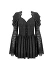Gothic Lace Jacquard Priness Dress DW1137