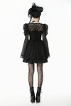 Gothic Lace Jacquard Priness Dress DW1137