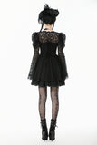 Gothic Lace Jacquard Priness Dress DW1137