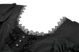 Gothic Lace Square-Neck Puff Sleeve Dress DW1140 - Gothlolibeauty