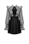Lolita Dark Striped Preppy Dress DW1141