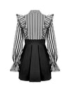 Lolita Dark Striped Preppy Dress DW1141