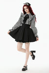 Lolita Dark Striped Preppy Dress DW1141