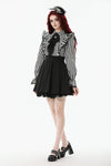 Lolita Dark Striped Preppy Dress DW1141