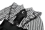 Lolita Dark Striped Preppy Dress DW1141
