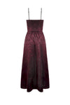 Gothic Red Rose Asymmetric Layered Lace Ruffle dress DW1142