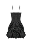 Dark Doll Embroidered Peplum Court Dress DW1158 - Gothlolibeauty