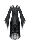 Black Gothic Kimono Tail Dress DW1163 - Gothlolibeauty