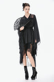 Black Gothic Kimono Tail Dress DW1163 - Gothlolibeauty