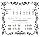 Goth V-Neck Lace Embroidery Asymmetric Flowy Chiffon Dress DW1180