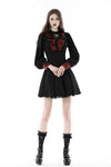 Gothic black blood cross dress DW778