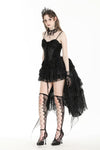 Gothic exquisite raised hip trailing elegantly dress DW823