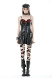 Punk locomotive rebel PU zipper dress DW832