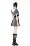 Black white strip lolita dress DW842