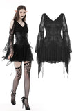 Punk locomotive rebel lace dress DW856