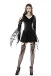 Punk locomotive rebel lace dress DW856