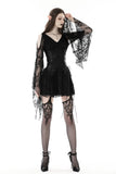 Punk locomotive rebel lace dress DW856