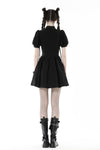 Punk rock lace up dress  DW862