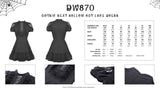 Gothic sexy hollow out lace dress DW870