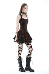 Punk rock dye halter dress DW896