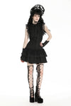 Gothic frilly shirt dress DW955