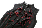 Little Devil black and red tail shirt dress DW958