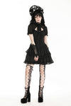 Gothic romantic elegant princess frilly dress DW960