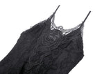 Gothic ghostly mysterious sexy lace irregular dress DW965