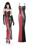 Magical girl red-black contrast bodycon dress DW984