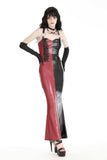 Magical girl red-black contrast bodycon dress DW984