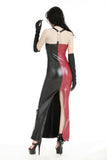 Magical girl red-black contrast bodycon dress DW984