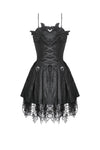 Gothic Dark Demon Pleated Dress DW997