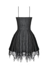 Gothic Dark Demon Pleated Dress DW997