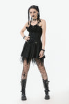 Gothic Dark Demon Pleated Dress DW997