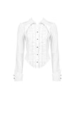 White Gothic Demon Shirt IW103WH