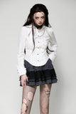 White Gothic Demon Shirt IW103WH