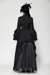 Gothic multi-Layer ruffled noble Top IW121