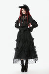 Raven’s Kiss Gothic Court Blouse IW136