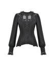 Noble Gothic Ornate Blouse IW144 - Gothlolibeauty