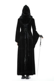 Gothic velvet long coat JW251