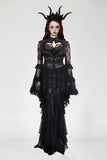 Gothic Classic Heart-Shaped Hollow-Out Tailcoat  JW269