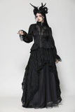 Gothic Hollow Pattern Sheer Tailcoat JW271
