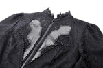 Gothic Hollow Pattern Sheer Tailcoat JW271