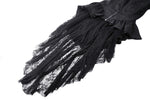 Gothic Hollow Pattern Sheer Tailcoat JW271