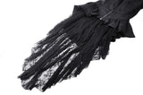 Gothic Hollow Pattern Sheer Tailcoat JW271