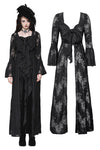 Gothic Lace Trimmed Elegant Long Robe JW274