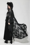 Gothic Lace Trimmed Elegant Long Robe JW274
