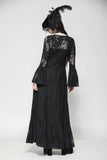 Gothic Lace Trimmed Elegant Long Robe JW274