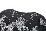 Gothic Lace Trimmed Elegant Long Robe JW274